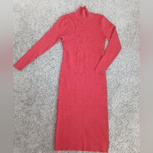 Gabrielle Union For New York And Company Red Sweater Dress Size XL